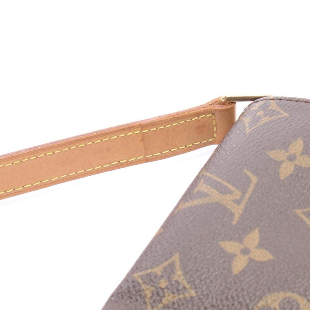 LOUIS VUITTON Authentic Brown Monogram Leather Shoulder Bag - Picture 8 of 10